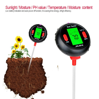 RZ104 Soil PH Meter Humidity Detector Digital PH Meter Soil Monitor PH Gardening Plant Soil Tester - PH & Moisture Meter by buy2fix | Online Shopping UK | buy2fix