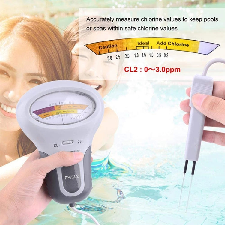 PC102 Swimming Pool Water Quality Tester PH Test Pen Chlorine Gas Water Quality Tester - PH & Moisture Meter by buy2fix | Online Shopping UK | buy2fix