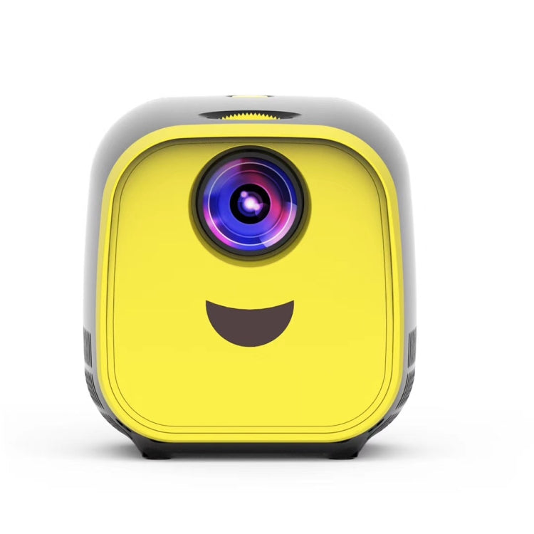 L1 Children Projector Mini LED Portable Home Speaker Projector, EU Plug (Black) - LED Projector by buy2fix | Online Shopping UK | buy2fix