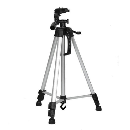 Portable Phone Live Selfie 3366 Tripod Stand DV SLR Camera Self-timer Full Light Bracket(Silver) - Tripods by buy2fix | Online Shopping UK | buy2fix