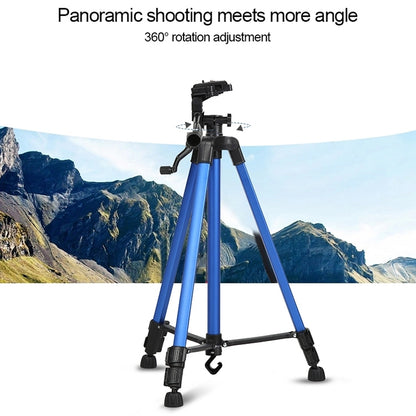 Portable Phone Live Selfie 3366 Tripod Stand DV SLR Camera Self-timer Full Light Bracket(Gold) - Tripods by buy2fix | Online Shopping UK | buy2fix
