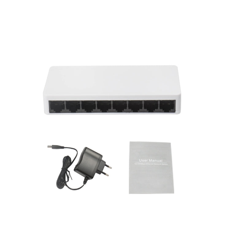 Mini 8Port 10/100Mbps Fast Ethernet Switch by buy2fix