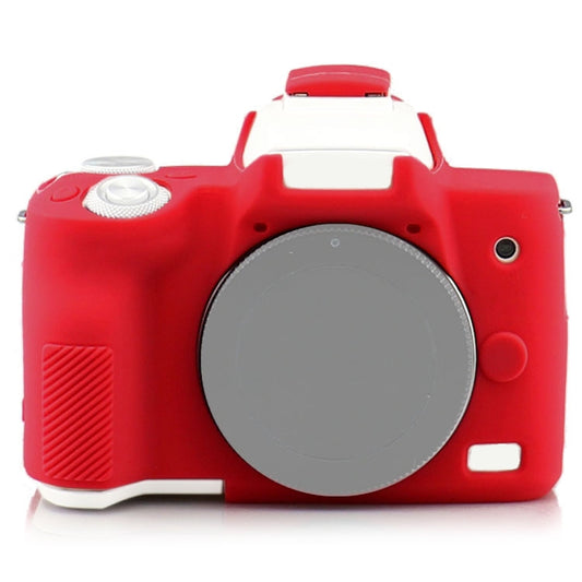 Richwell  Silicone Armor Skin Case Body Cover Protector for Canon EOS M50 Body Digital Camera(Red) - Protective Case by Richwell | Online Shopping UK | buy2fix