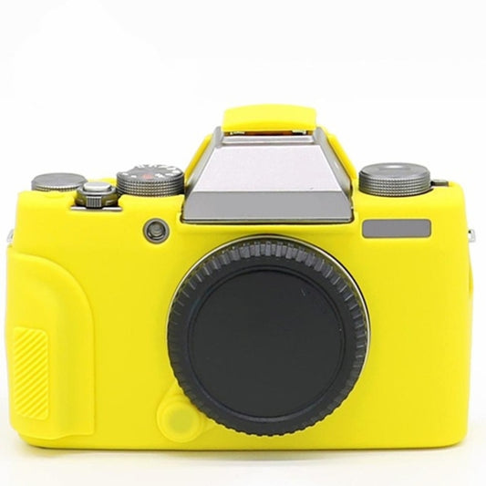 Richwell Soft Silicone TPU Skin Body Rubber Camera Case Bag Full Cover for Fujifilm Fuji X-T100 Digital Camera(Yellow) - Protective Case by Richwell | Online Shopping UK | buy2fix