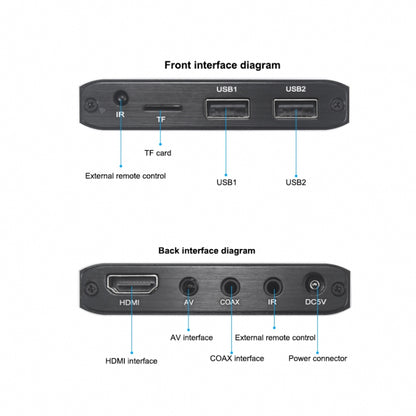 4K HD Player Single AD(UK) - Multimedia Player by buy2fix | Online Shopping UK | buy2fix