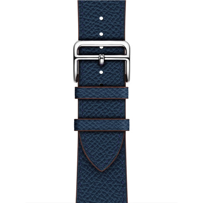 For Apple Watch 3 / 2 / 1 Generation 42mm Universal Leather Cross Band(Dark Blue) - Watch Bands by buy2fix | Online Shopping UK | buy2fix