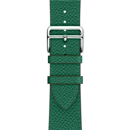 For Apple Watch 3 / 2 / 1 Generation 38mm Universal Leather Cross Band(Green) - Watch Bands by buy2fix | Online Shopping UK | buy2fix