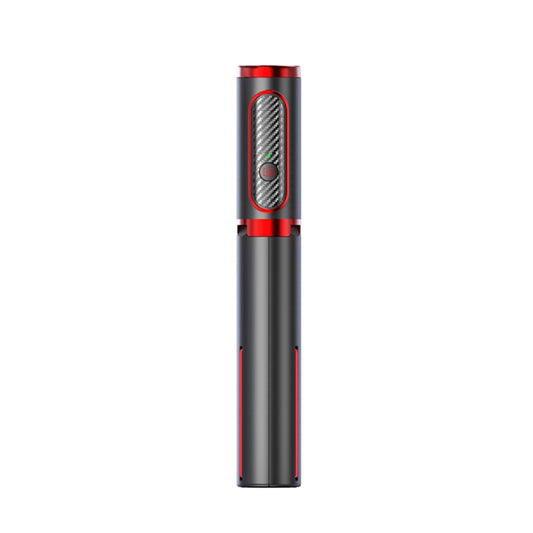 M18 Portable Selfie Stick Remote Control Mobile Phone Holder(Red) - Selfie Sticks by buy2fix | Online Shopping UK | buy2fix