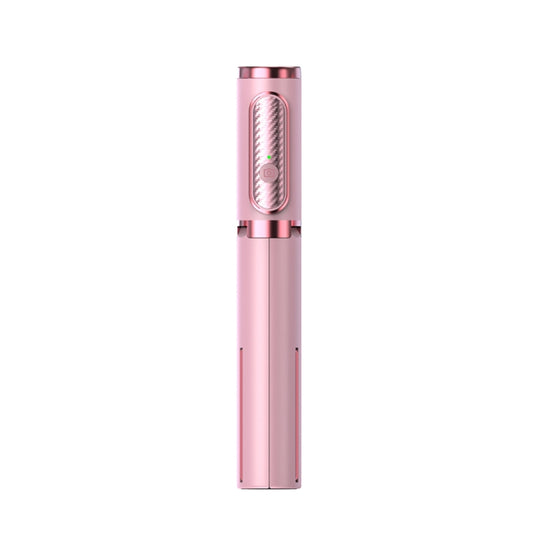 M18 Portable Selfie Stick Remote Control Mobile Phone Holder(Pink) - Selfie Sticks by buy2fix | Online Shopping UK | buy2fix