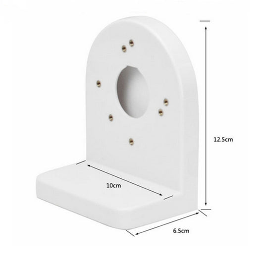 L-Type 3.5 inch Plastic Right Angle Bracket Wall Mount for CCTV Dome IP Security Camera - Mounting Bracket by buy2fix | Online Shopping UK | buy2fix