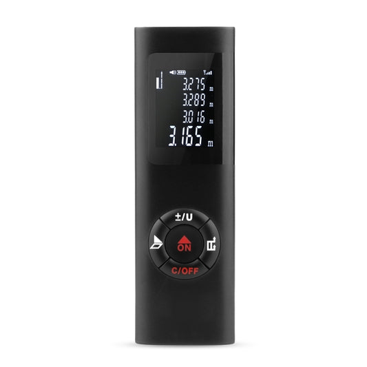 JQ-40 Mini Laser Distance Meter 40m Rechargeable Digital Handheld Laser Rangefinder Portable Laser Range Finder Build Measure - Laser Rangefinder by buy2fix | Online Shopping UK | buy2fix