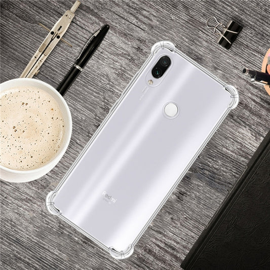 For Xiaomi Redmi7 Four-Corner Anti-Drop Ultra-Thin Transparent TPU Phone Case - Xiaomi Cases by buy2fix | Online Shopping UK | buy2fix