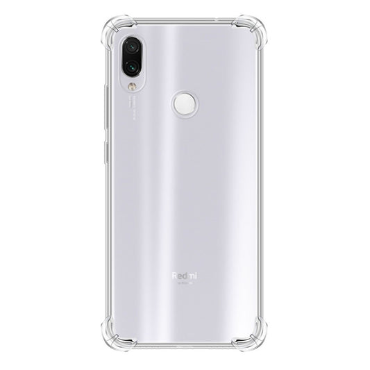 For Xiaomi Redmi7 Four-Corner Anti-Drop Ultra-Thin Transparent TPU Phone Case - Xiaomi Cases by buy2fix | Online Shopping UK | buy2fix