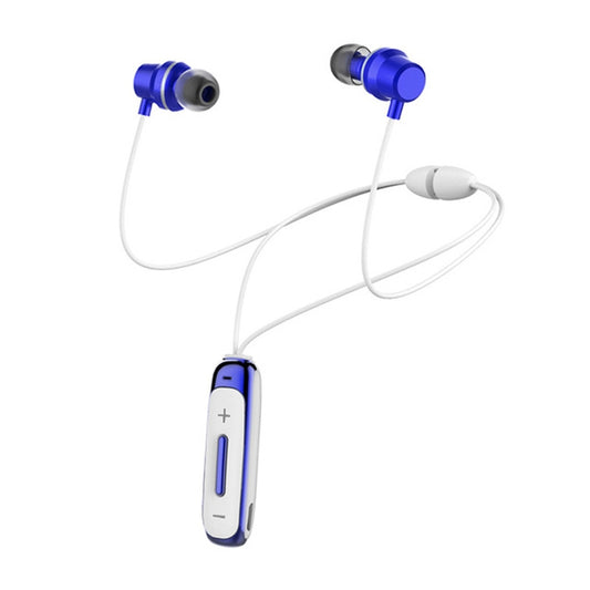 BT315 Sport Bluetooth Headset Wireless Stereo Earphone Bluetooth 4.1 Earpiece With Mic Sport Bass Magnetic Necklace Earpiece(Blue) by buy2fix
