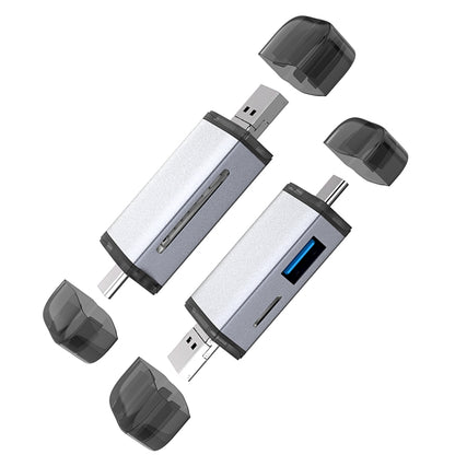 3 in 1 USB-C / Type-C + USB 2.0 + Micro USB Multifunction OTG Card Reader by buy2fix