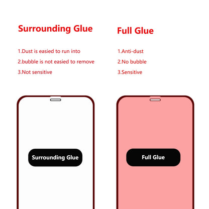 For iPhone 11 / XR ENKAY Hat-prince Full Glue 0.26mm 9H 2.5D Tempered Glass Full Coverage Film - iPhone 11 Tempered Glass by ENKAY | Online Shopping UK | buy2fix