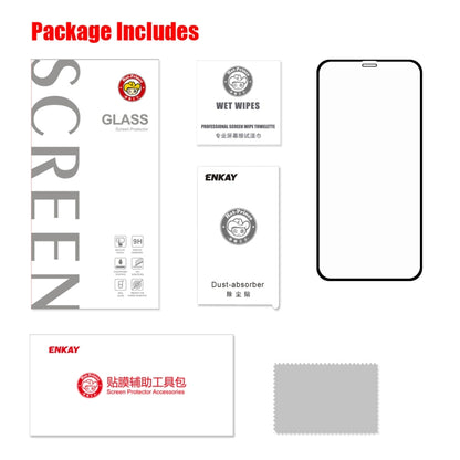 For iPhone 11 / XR ENKAY Hat-prince Full Glue 0.26mm 9H 2.5D Tempered Glass Full Coverage Film - iPhone 11 Tempered Glass by ENKAY | Online Shopping UK | buy2fix
