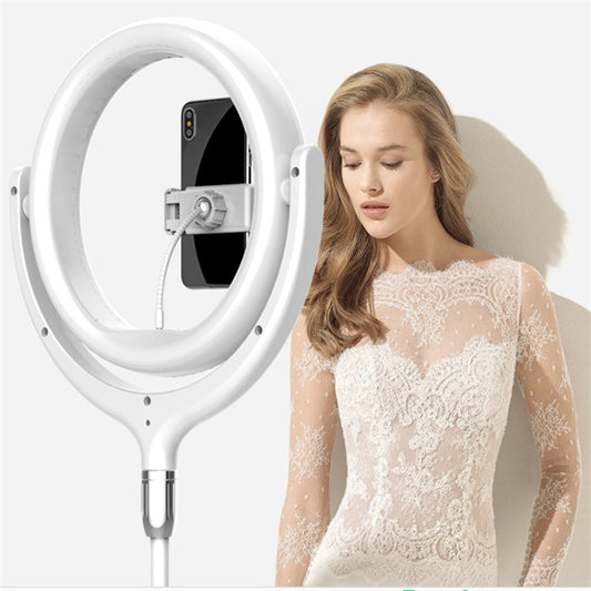 Fill light Beauty Bracket Desktop Landing Headlights Fill Light Bracket, Szie: 12 inch (White) - Ring Light by buy2fix | Online Shopping UK | buy2fix