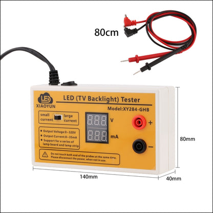 XY284 LED Tester 0-320V Output LED TV Backlight Tester Multipurpose LED Strips Beads Test Tools - Digital Multimeter by buy2fix | Online Shopping UK | buy2fix