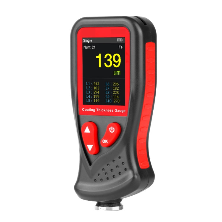 GT230 Thickness Gauges Paint Coating Thickness Gauge Car Film Digital Thickness Gauge Tester Rechargeable Thickness Gauge - Coating Thickness Gauge by buy2fix | Online Shopping UK | buy2fix
