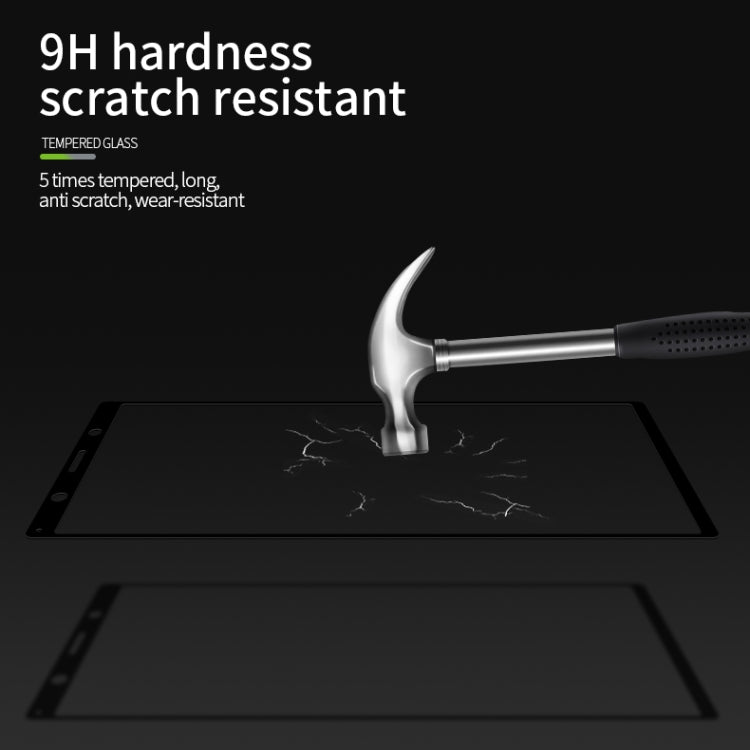 For Sony Xperia 5 / J9210 PINWUYO 9H 2.5D Full Screen Tempered Glass Film(Black) - Sony Tempered Glass by PINWUYO | Online Shopping UK | buy2fix