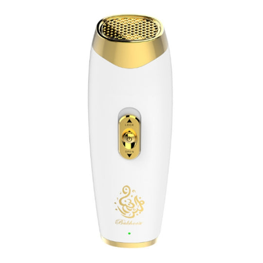 Machine d'aromathérapie électronique USB portative pour voiture, brûleur d'encens d'aromathérapie (blanc)