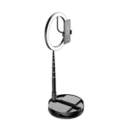 Portable Collapsible Studio-Level Professional Fill Light Mobile Phone Bracket LED Ring Light(Black) - Ring Light by buy2fix | Online Shopping UK | buy2fix