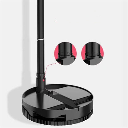 Portable Collapsible Studio-Level Professional Fill Light Mobile Phone Bracket LED Ring Light(Black) - Ring Light by buy2fix | Online Shopping UK | buy2fix