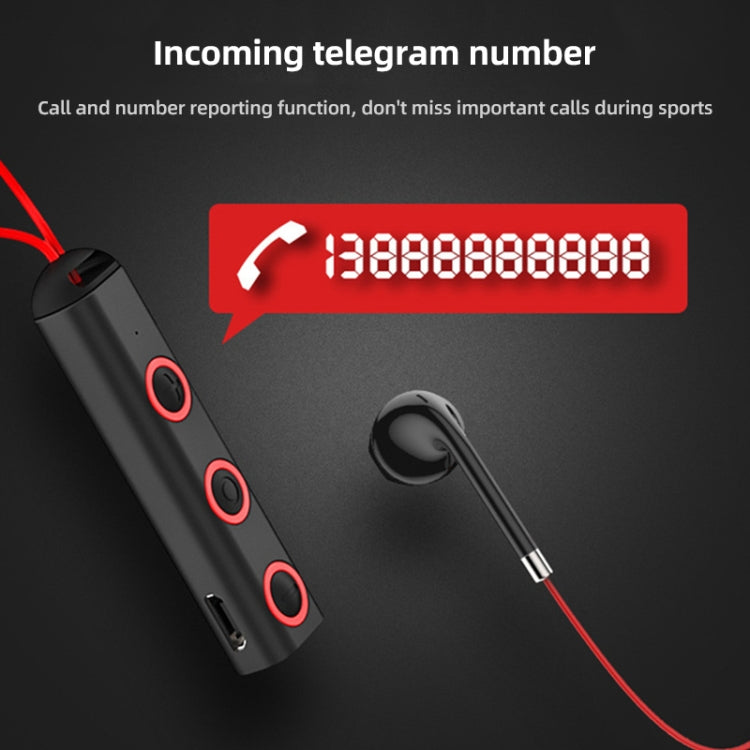 BT313 Magnetic Earbuds Sport Wireless Headphone Handsfree bluetooth HD Stereo Bass Headsets with Mic(Black) by buy2fix