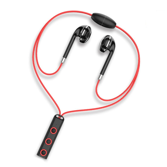 BT313 Magnetic Earbuds Sport Wireless Headphone Handsfree bluetooth HD Stereo Bass Headsets with Mic(Red) by buy2fix