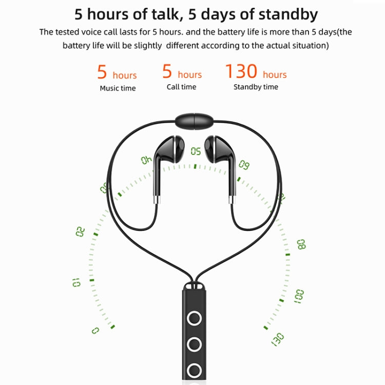 BT313 Magnetic Earbuds Sport Wireless Headphone Handsfree bluetooth HD Stereo Bass Headsets with Mic(White) by buy2fix