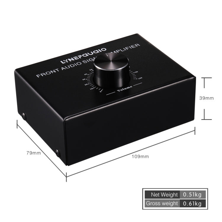 B015 Front Stereo Signal Amplifier Booster Headphones Speaker Amplifier Headset Dual-Audio Source -  by buy2fix | Online Shopping UK | buy2fix