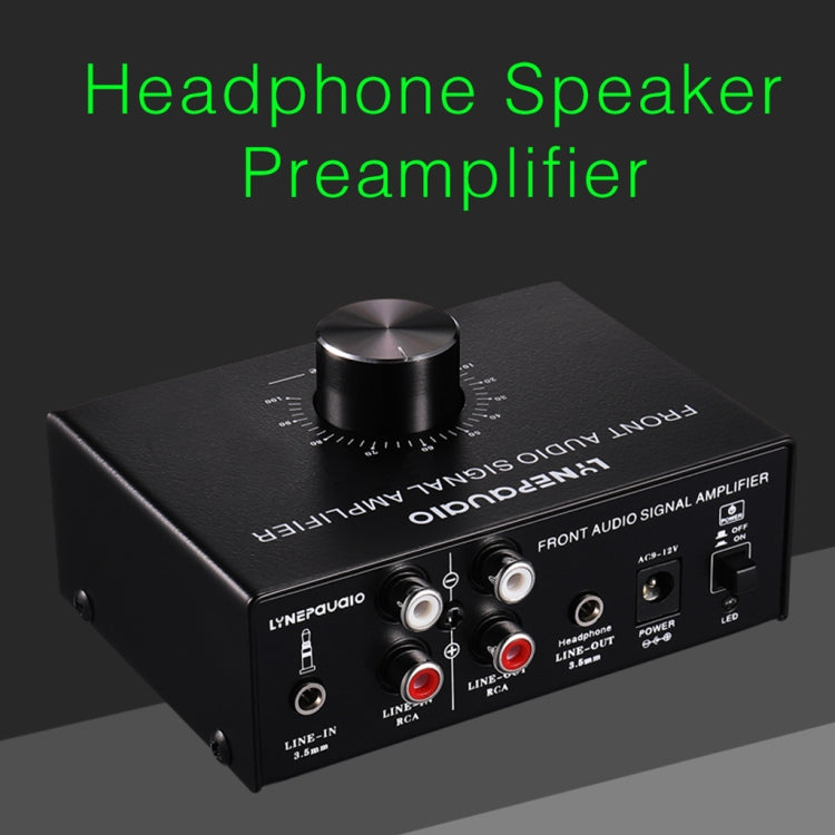 B015 Front Stereo Signal Amplifier Booster Headphones Speaker Amplifier Headset Dual-Audio Source -  by buy2fix | Online Shopping UK | buy2fix
