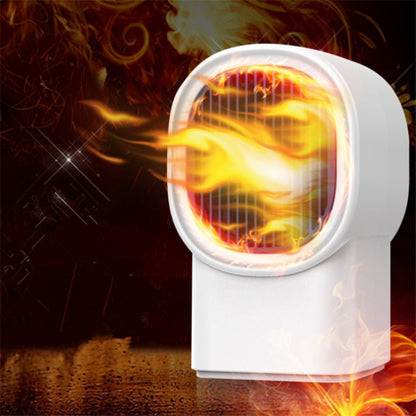 Home Heater Dormitory Small Silent Hot Air Blower(White) by buy2fix