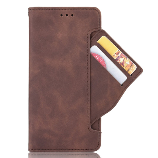 For Nokia 7.2 / 6.2 Wallet Style Skin Feel Calf Pattern Leather Case ，with Separate Card Slot(Brown) by buy2fix