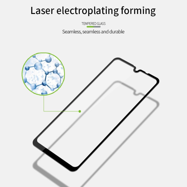 For LG K40s PINWUYO 9H 2.5D Full Screen Tempered Glass Film(Black) - LG Tempered Glass by PINWUYO | Online Shopping UK | buy2fix