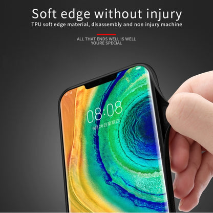 For Huawei Mate 30 Pro PINWUYO Rong Series  Shockproof PC + TPU+ Chemical Fiber Cloth Protective Cover(Red) - Huawei Cases by PINWUYO | Online Shopping UK | buy2fix