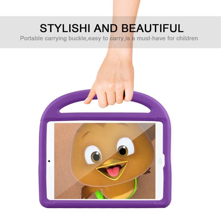 For iPad 10.2 Sparrow Style EVA Material Children Shockproof Casing Shell(Purple) by buy2fix