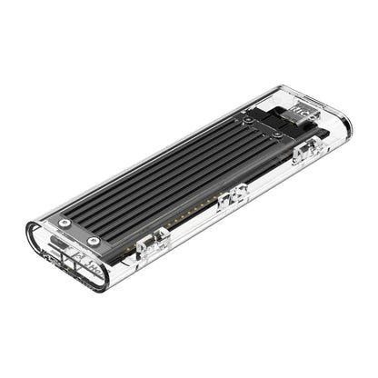 ORICO TCM2F-C3 NGFF M.2 Hard Drive Enclosure,Tool Free Type-C Interface Transparent Hard Disk Box - HDD Enclosure by ORICO | Online Shopping UK | buy2fix