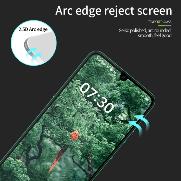 For Smartisan Nut Pro3 PINWUYO 9H 2.5D Full Screen Tempered Glass Film(Black) - Others by PINWUYO | Online Shopping UK | buy2fix
