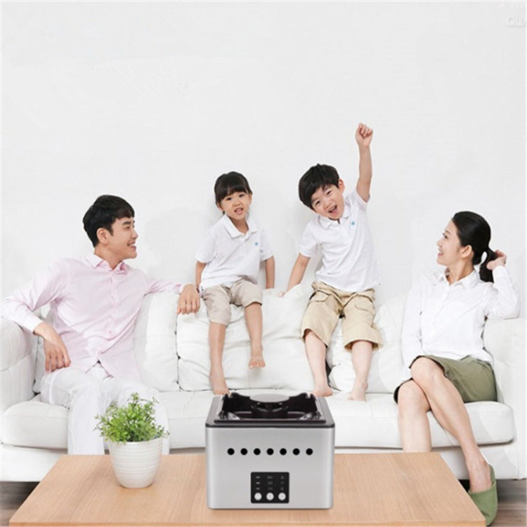 Filter Purification Ashtray Negative Ion Ashtray Intelligent Ashtray(Ssangyong Play Beads Silver) - Air Purifiers & Accessories by buy2fix | Online Shopping UK | buy2fix