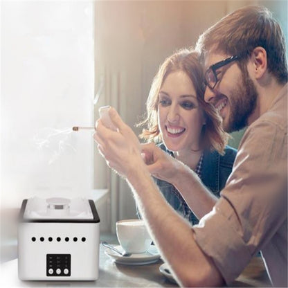Filter Purification Ashtray Negative Ion Ashtray Intelligent Ashtray(Ssangyong Play Beads Silver) - Air Purifiers & Accessories by buy2fix | Online Shopping UK | buy2fix