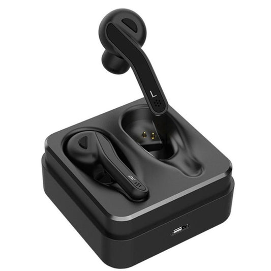 T88 Mini Touch Control Hifi Wireless Bluetooth Earphones TWS Wireless Earbuds with Charger Box(Black) by buy2fix