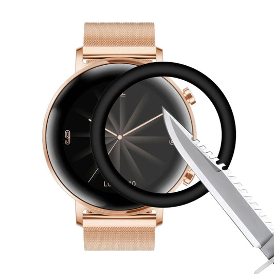 For HUAWEI Watch GT 2 42mm (2019) ENKAY Hat-prince 3D Full Screen Soft PC Edge + PMMA HD Screen Protector Film - Screen Protector by ENKAY | Online Shopping UK | buy2fix