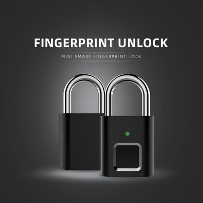 L34 Fingerprint Lock Smart Lock Household Luggage Dormitory Storage Cabinet Electronic Padlock - Padlocks by buy2fix | Online Shopping UK | buy2fix