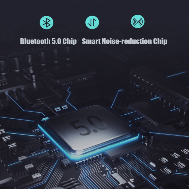 T10 Mini Touch Control Hifi TWS Wireless Bluetooth Earphones With Mic & Charger Box(Blue) by buy2fix