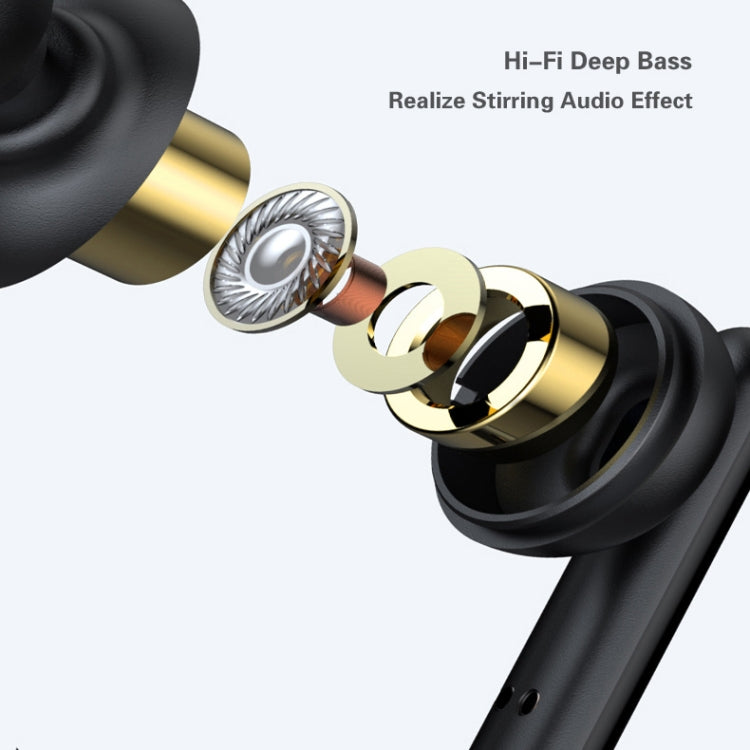 T10 Mini Touch Control Hifi TWS Wireless Bluetooth Earphones With Mic & Charger Box(Blue) by buy2fix