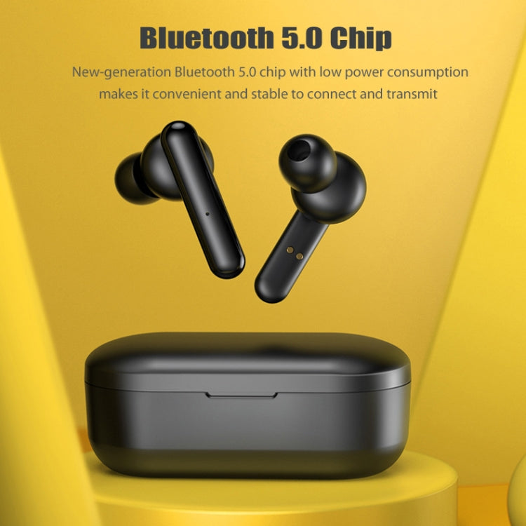 T10 Mini Touch Control Hifi TWS Wireless Bluetooth Earphones With Mic & Charger Box(Blue) by buy2fix