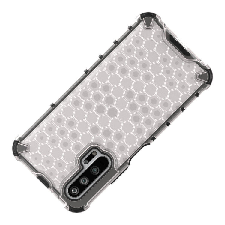 For Huawei Honor 20 Pro Shockproof Honeycomb PC + TPU Case(Blue) by buy2fix