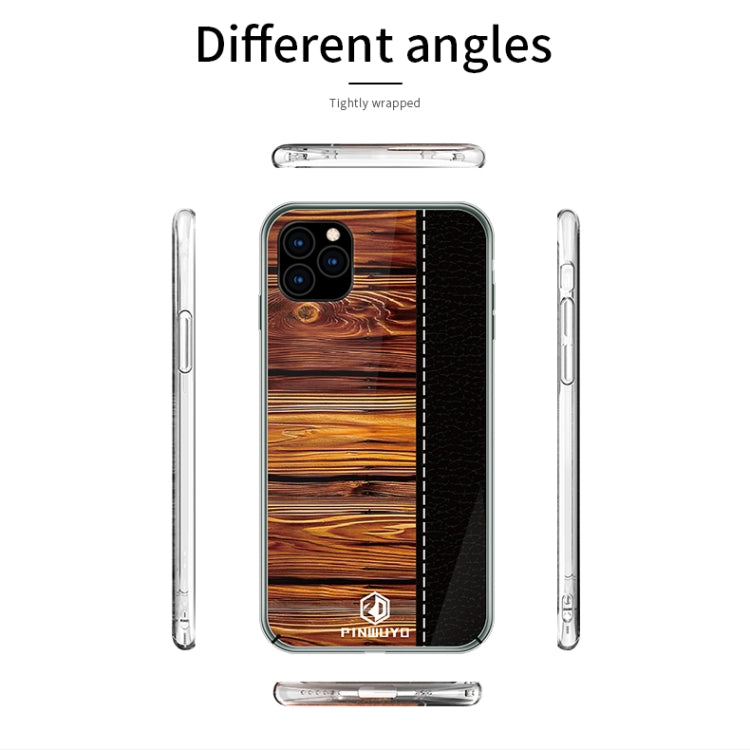 For iPhone 11 Pro For  iPhone 11 Pro  PINWUYO Pindun Series Slim 3D Call Flashing PC All-inclusive Waterproof Shockproof Protection Case(Brown) - iPhone 11 Pro Cases by PINWUYO | Online Shopping UK | buy2fix